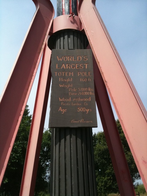 Totem Pole Sign